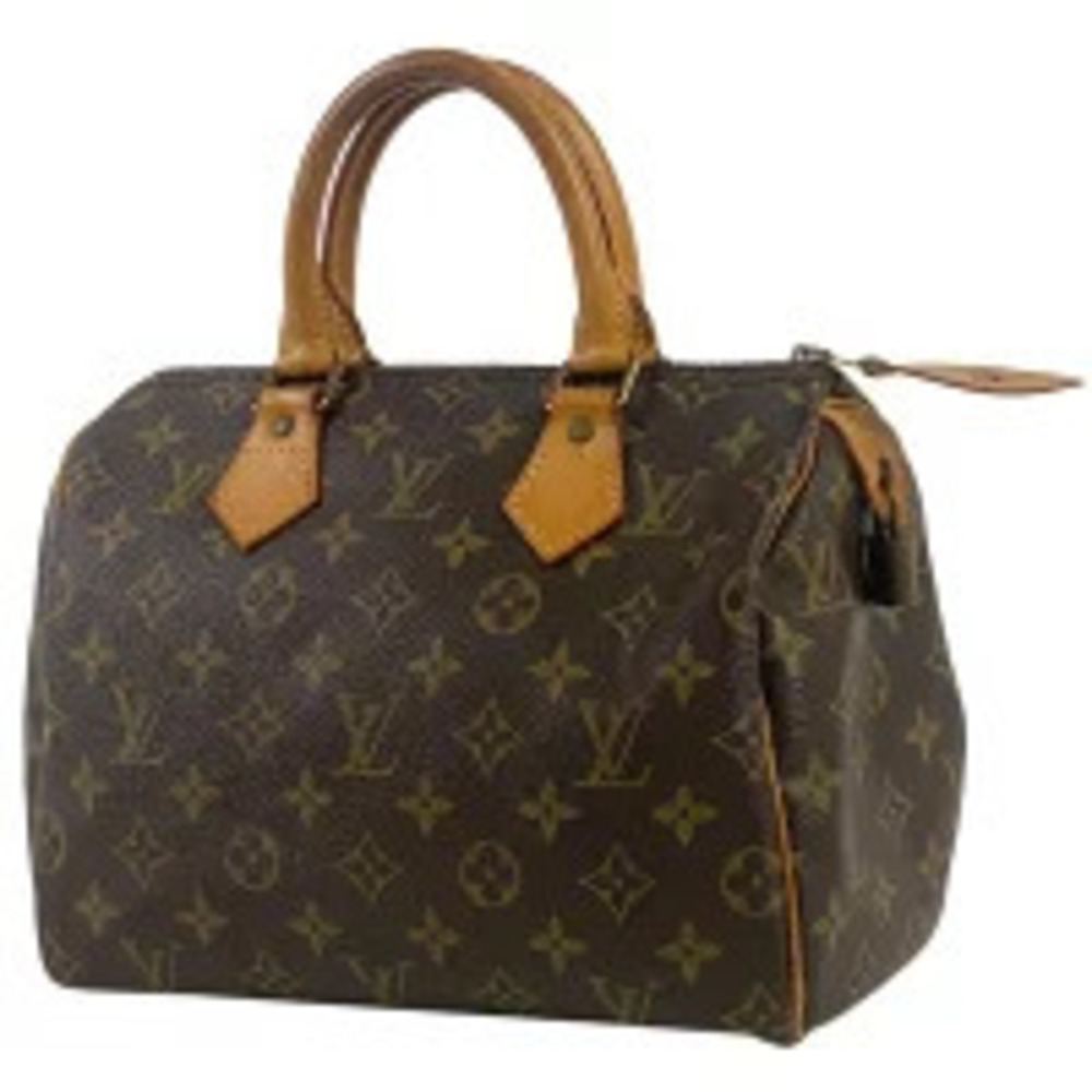 Louis Vuitton Speedy Boston Bag Commuter Handbag Monogram Brown - Picture 1 of 7